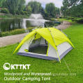 Tent automatique de camping en plein air rose et vert 4 kg
